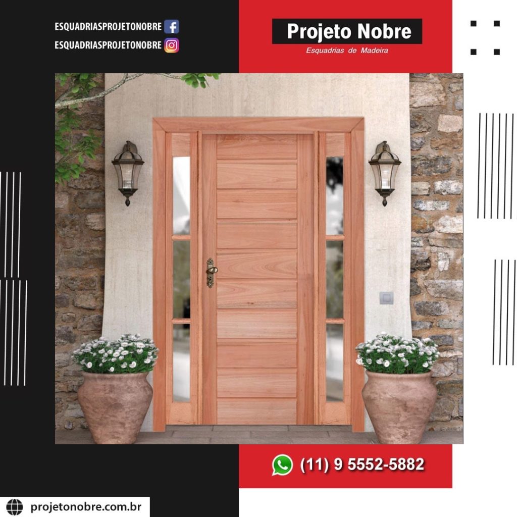 Porta de Madeira para Sala no Butantã – Modelos Clássicos e Modernos